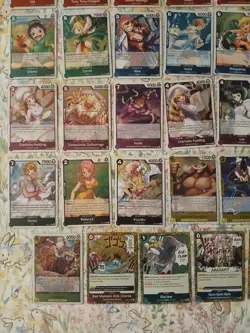One Piece TCG English Lot ×44 All Foils (No Duplicates) - Image 4