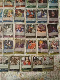 One Piece TCG English Lot ×44 All Foils (No Duplicates) - Image 5