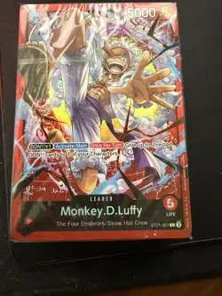 One Piece Starter Deck - Monkey.D.Luffy ST-21 - Deck Only - SEALED - Image 1