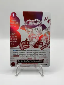 One Piece CCG Sabo Op13-019 Rare 3rd Anniversary Treasure Campaign - MINT - Image 1