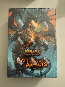 World of Warcraft TCG Battle of the Aspects Raid Deck Sealed Brand New - Image 1