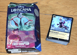 DISNEY LORCANA TRADING CARD GAME - 140+ cards, First Chapter starter pack bundle - Image 1