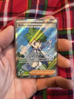 Pokemon Card Wally's Compassion 176/132 Mega Evolution pack fresh ! - Image 1