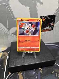 Pokemon Scorbunny SWSH002 Sword & Shield Holo Rare Promo Card - Image 1