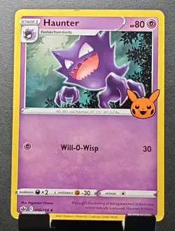 Pokemon 056/198 HAUNTER Stamped Halloween Trick or Trade trading card✨🎃EX/NM - Image 1