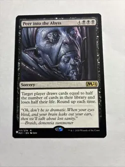 Peer into the Abyss - The List Reprints MTG Plus Bonus Card!!1 - Image 1