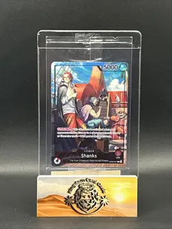Shanks (2025 PSA Magazine Promo) OP09-001 One Piece Promotion Cards Foil SEALED - Image 1