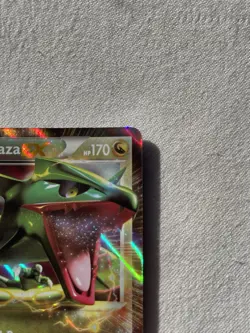 Rayquaza EX 85/124 Ultra Rare Holo Pokemon Card TCG - Image 4