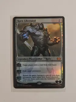 Karn Liberated Foil English Ultimate Masters MTG Magic Card - Image 1