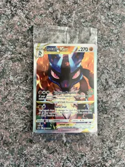 Lucario VSTAR SWSH291 SWSH: Sword & Shield Promo Cards Holo sealed - Image 1