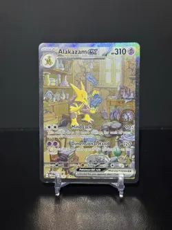 Alakazam ex 201/165 Scarlet & Violet 151 Pokemon Card - Image 1