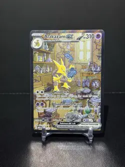 Alakazam ex 201/165 Scarlet & Violet 151 Pokemon Card - Image 5