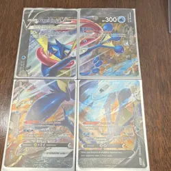 Pokemon Greninja V-UNION Holo Card Lot, 8 Cards, V-UNION Set, 2020, English - Image 1