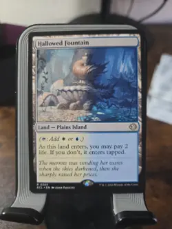 MTG Hallowed Fountain - Lorwyn Eclipsed #265 Land Plains Island Card Non Foil NM - Image 1