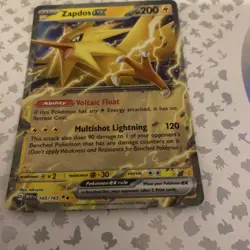 Pokemon Card Zapdos ex 145/165 Scarlet & Violet 151 MEW EN Double Rare NM - Image 1