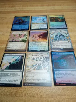 9 Card MTG Lot 3 Mythic 3 Rare 3 Uncommon Foils Full Arts Magic The Gathering - Image 2