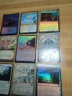 9 Card MTG Lot 3 Mythic 3 Rare 3 Uncommon Foils Full Arts Magic The Gathering - Image 4