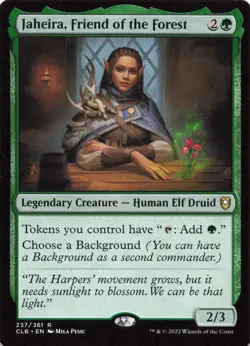 Magic: The Gathering 2022 Baldur's Gate Jaheira, Friend of the Forest #237 - Image 1