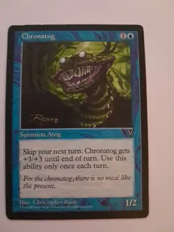 Chronatog HP MTG Magic the Gathering Visions Reserved List - Image 1