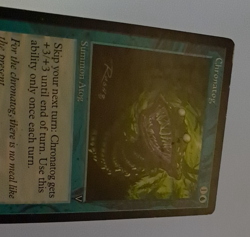 Chronatog HP MTG Magic the Gathering Visions Reserved List - Image 3
