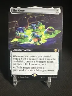 The Ooze (Extended Art) #0277 Non-Foil Teenage Mutant Ninja Turtles MTG - Image 1