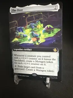 The Ooze (Extended Art) #0277 Non-Foil Teenage Mutant Ninja Turtles MTG - Image 2