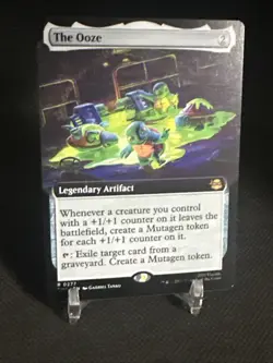 The Ooze (Extended Art) #0277 Non-Foil Teenage Mutant Ninja Turtles MTG - Image 3
