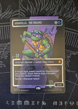 Donatello, The Brains NM (Borderless) (Surge Foil) (0085) - Image 1