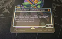 Donatello, The Brains NM (Borderless) (Surge Foil) (0085) - Image 2
