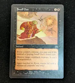 Snuff Out Mercadian Masques x1 NM MTG - English - Image 1