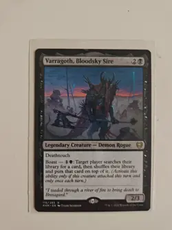 Varragoth, Bloodsky Sire - Kaldheim - 115 - Rare - Near Mint - MTG - Image 1