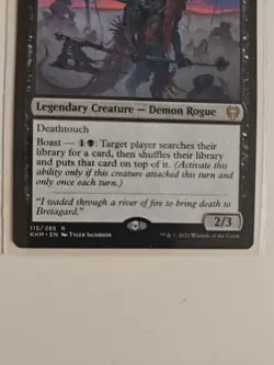 Varragoth, Bloodsky Sire - Kaldheim - 115 - Rare - Near Mint - MTG - Image 4