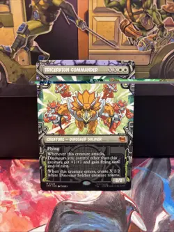 Triceraton Commander (Showcase) Teenage Mutant Ninja Turtles Regular NM - Image 1