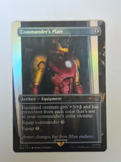Commander's Plate X1 SLD MTG (Rainbow Foil) Secret Lair Drop 1733 - Image 1