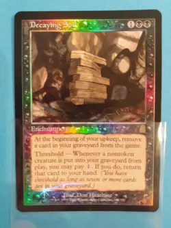 FOIL🌈💀 Decaying Soil 💀🌈 | Odyssey Vintage MTG | Unplayed! NM++ | See pics!!! - Image 1