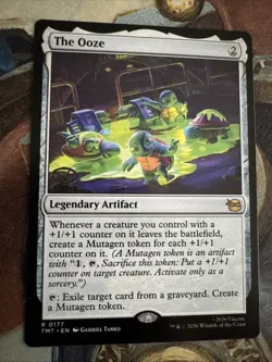 The Ooze TMNT Regular 0177 Magic The Gathering NM - Image 1