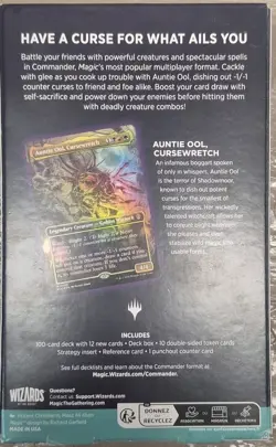 MTG Lorwyn Eclipsed - Blight Curse Commander Deck [New Sealed] - Image 2