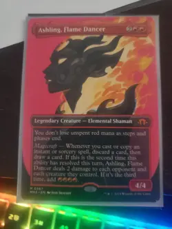 Ashling, Flame Dancer Borderless- Modern Horizons 3 (MH3) - Image 1