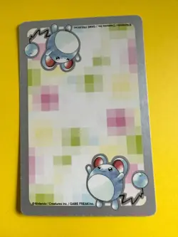 Togepi pokemon Playing Poker Card Silver Marill Nintendo Japanese - Image 5