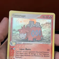 Camerupt Holo EX Ruby & Sapphire 4/109 Pokemon Card - Image 2