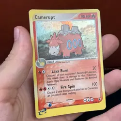 Camerupt Holo EX Ruby & Sapphire 4/109 Pokemon Card - Image 4