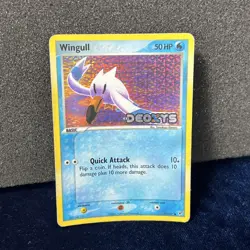 Wingull 81/107 Reverse Holo Stamped EX Deoxys Pokemon Card HP - Image 1