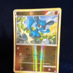Riolu 60/95 Reverse Holo Unleashed Pokemon Card - Image 1