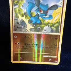 Riolu 60/95 Reverse Holo Unleashed Pokemon Card - Image 3