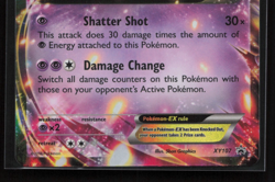 Pokemon Card Mewtwo EX XY107 XY Half Art Rare Black Star Promo LP - Image 4