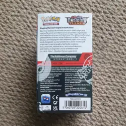 Pokemon TCG Obsidian Flames Half Booster Box 18 Packs Brand New And Sealed - Image 2