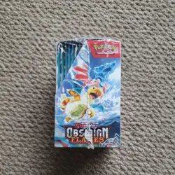 Pokemon TCG Obsidian Flames Half Booster Box 18 Packs Brand New And Sealed - Image 3