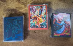 Pokemon TCG - 3x Charizard Card Sleeves Set - Sealed - Image 1
