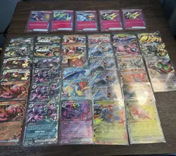 Pokemon TCG Scarlet and Violet 33 Ex Lot Mega + 5 Ace Spec Trainers 🔥🔥🔥 - Image 1