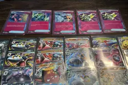 Pokemon TCG Scarlet and Violet 33 Ex Lot Mega + 5 Ace Spec Trainers 🔥🔥🔥 - Image 3